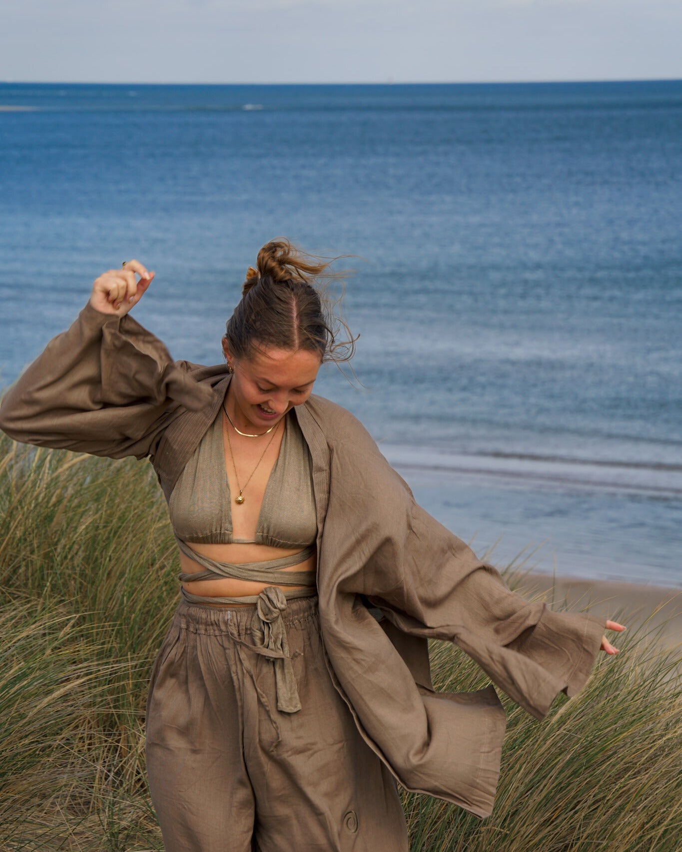 flow pants - aus Bambus und Baumwolle