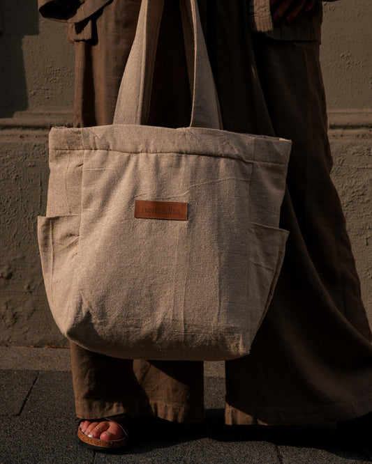 dhara Tasche - aus Baumwolle und Hanf