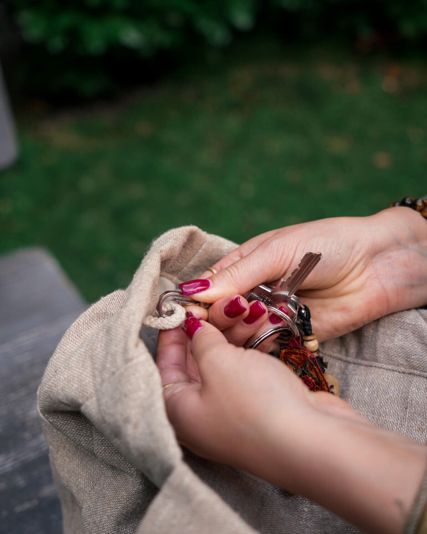 dhara Tasche - aus Baumwolle und Hanf